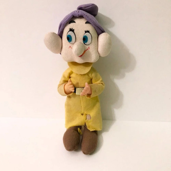 Vtg 1960s Gund Gunderful Creation Disney Snow White Dwarf Dopey Missing Tag - Picture 16 of 16